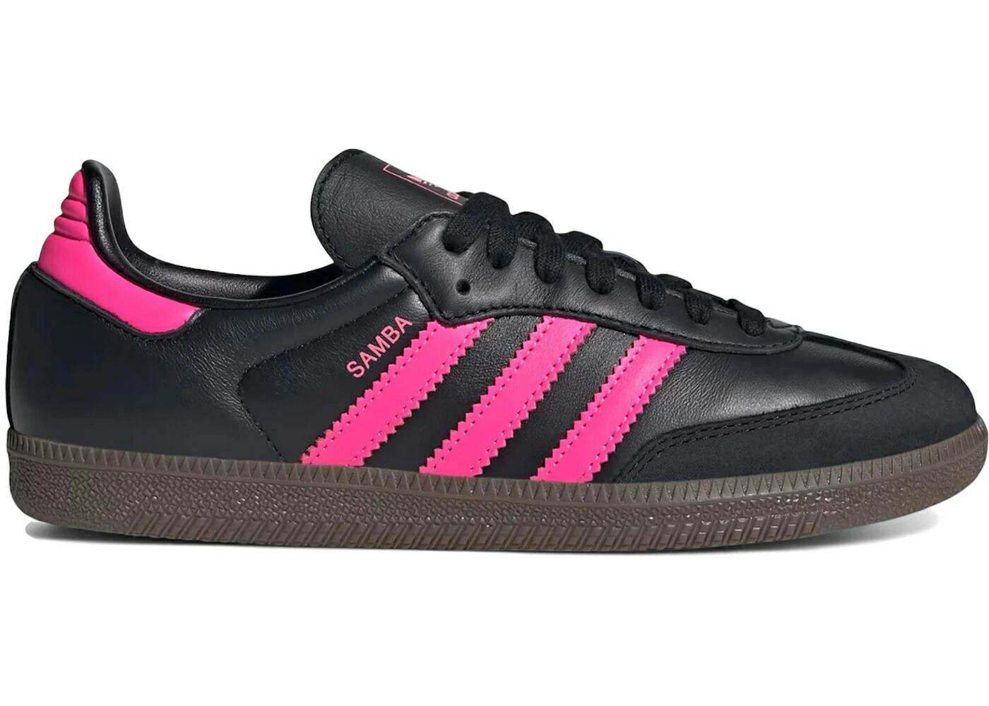 アディダス サンバ 黒いこと 黒いこと サクラ色 中核グループ WOMEN\u0027S スニーカー レディース ADIDAS SAMBA OG BLACK LUCID PINK (WOMEN\u0027S) / CORE BLACK LUCID PINK GUM