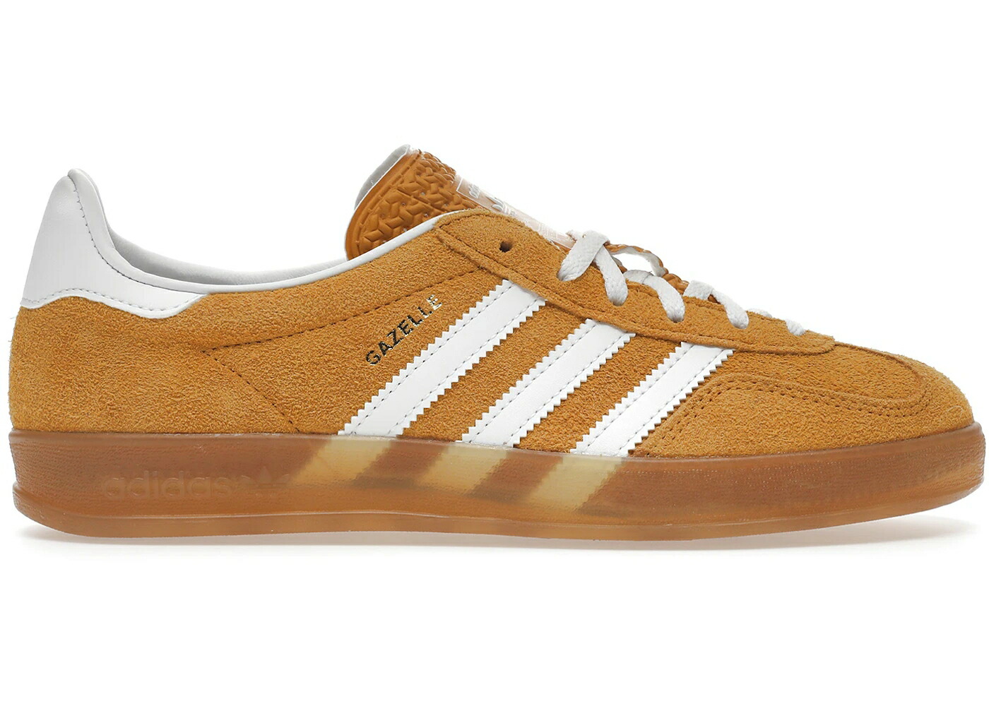 アディダス ガゼル 橙 オレンジ色 白いこと 白いこと ゴールド WOMEN\u0027S スニーカー レディース ADIDAS GAZELLE INDOOR ORANGE PEEL WHITE (WOMEN\u0027S) / ORANGE PEEL CLOUD WHITE GOLD