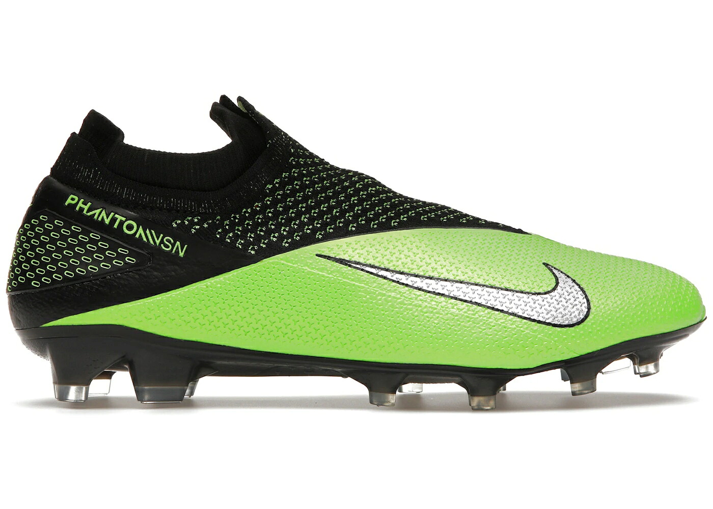 ナイキ エリート ダイナミック 黒色 ブラック 緑 グリーン ストライク レーザー クリムゾン スニーカー メンズ NIKE PHANTOM VISION 2 ELITE DYNAMIC FIT FG BLACK GREEN STRIKE / BLACK GREEN STRIKE LASER CRIMSON