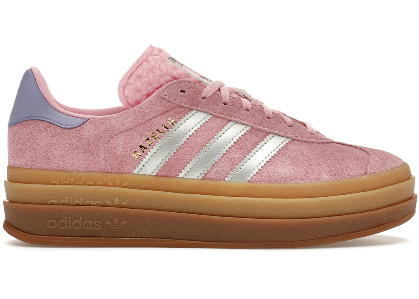 アディダス ガゼル ピンク 銀色 シルバー ジュニア キッズ ADIDAS GAZELLE BOLD TRUE PINK GUM (KIDS) / TRUE PINK SILVER METALLIC LIGHT ベビー マタニティ スニーカー