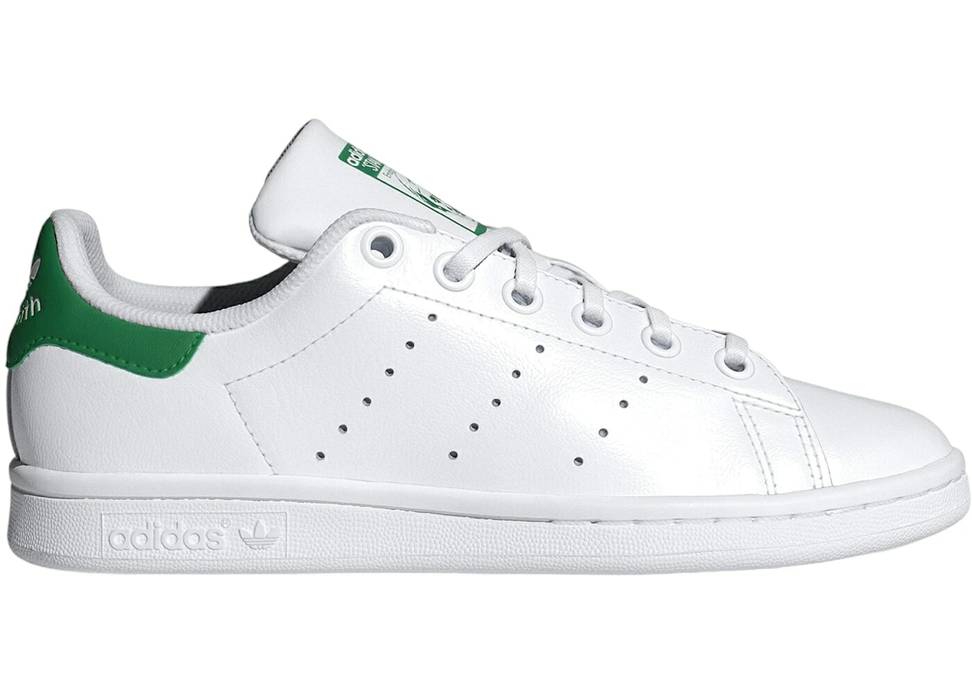 アディダス 白色 ホワイト 緑 グリーン スタンスミス ジュニア キッズ ADIDAS STAN SMITH CLOUD WHITE GREEN (GS) / CLOUD WHITE CLOUD WHITE GREEN ベビー マタニティ スニーカー