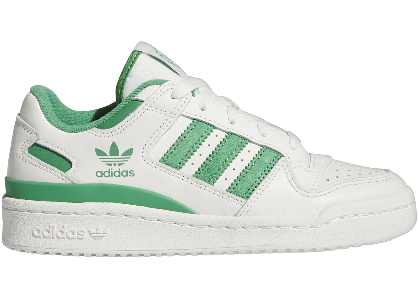 アディダス フォーラム 白色 ホワイト 緑 グリーン ジュニア キッズ ADIDAS FORUM LOW CL J CLOUD WHITE PRELOVED GREEN (GS) / CLOUD WHITE PRELOVED GREEN ベビー マタニティ スニーカー|スニケス