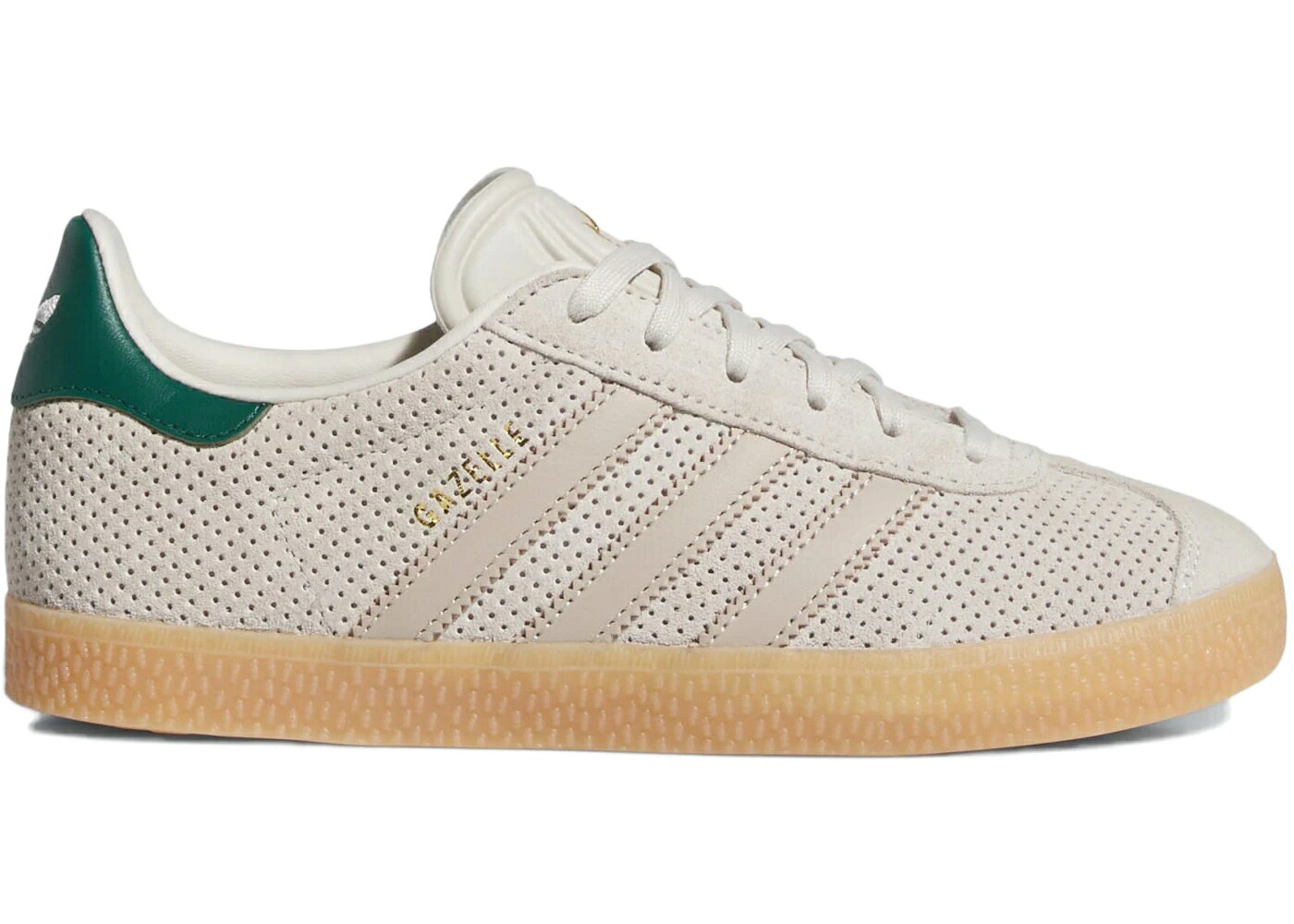 アディダス ガゼル ベージュ 緑 緑であること 御坊っちゃん キッズ ADIDAS GAZELLE WONDER BEIGE GREEN (GS) / ALUMINIUM WONDER BEIGE もの言う花 マタニティ スニーカー