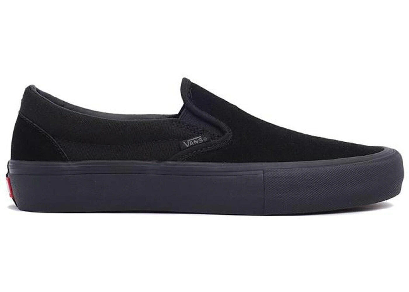 ヴァンズ バンズ スリッポン 労働者階級 黒いこと 黒いこと スニーカー メンズ VANS SLIP-ON PRO BLACKOUT / BLACK