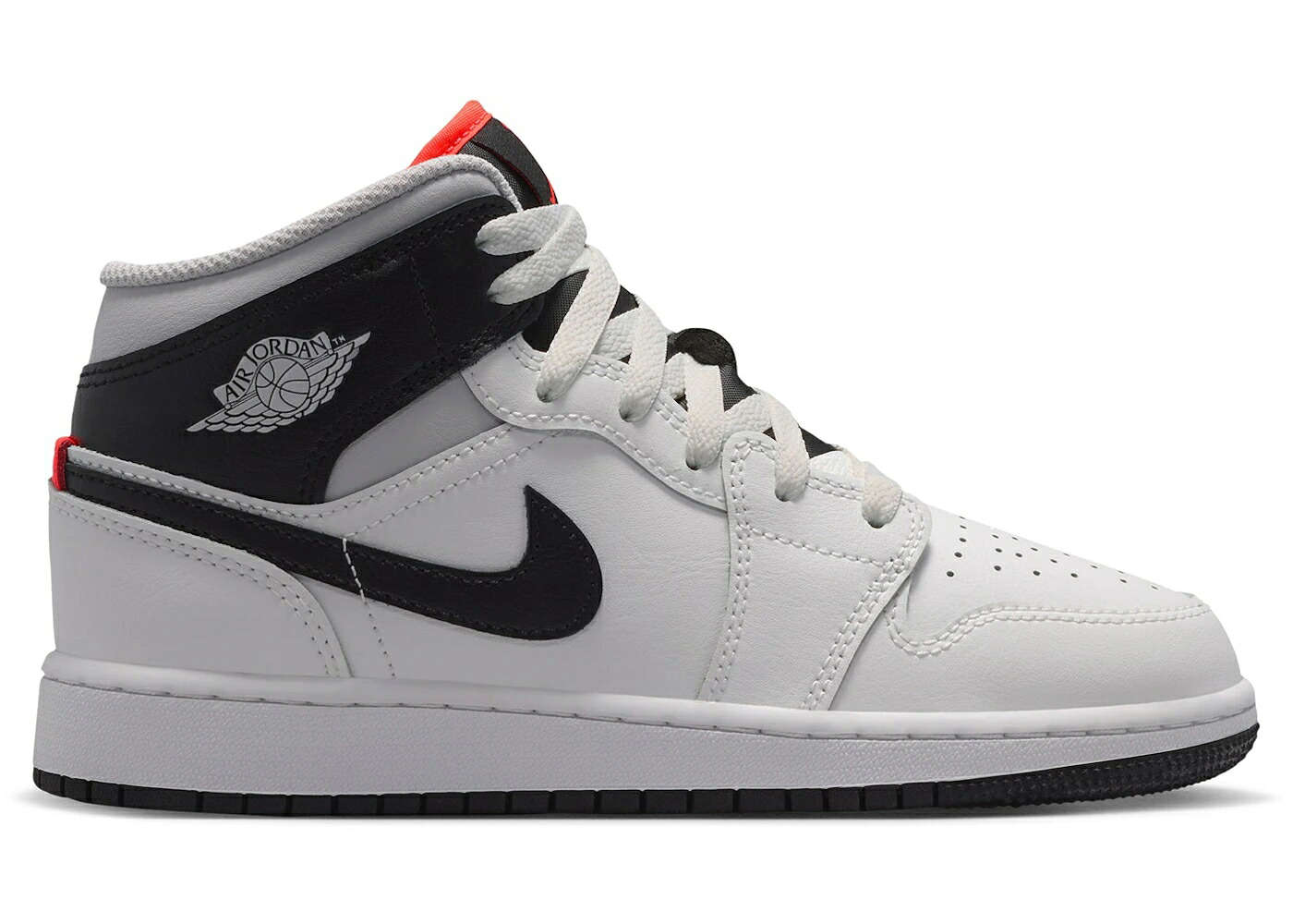 ナイキ ジョーダン ミッド 白色 ホワイト 黒色 ブラック ジュニア キッズ JORDAN 1 MID SUMMIT WHITE INFRARED BLACK (GS) / SUMMIT WHITE INFRARED 23 NEUTRAL ベビー マタニティ スニーカー 26,122円