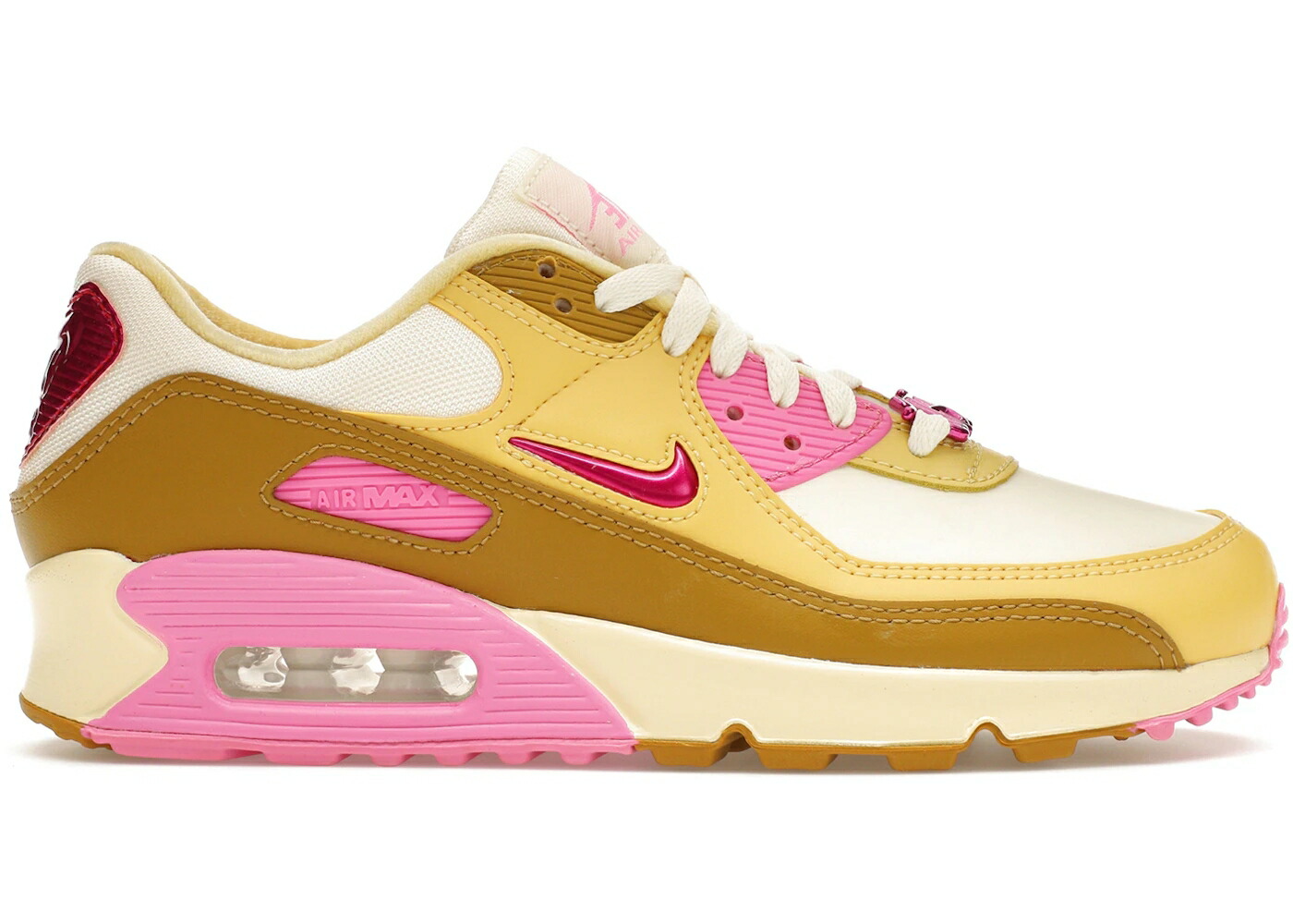 ナイキ マックス 社交ダンス サクラ色 ゴールド エア湖マックス WOMEN\u0027S スニーカー レディース NIKE AIR MAX 90 SE DANCE BRONZINE PINK (WOMEN\u0027S) / COCONUT MILK SATURN GOLD