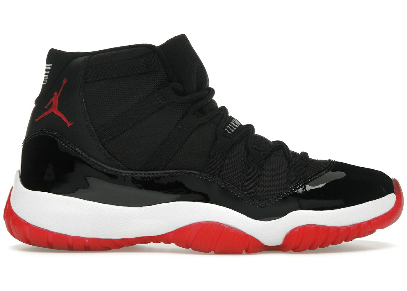 ナイキ ジョーダン 黒色 ブラック 赤 レッド 白色 ホワイト スニーカー メンズ JORDAN 11 RETRO PLAYOFFS CDP (2008) / BLACK TRUE RED WHITE