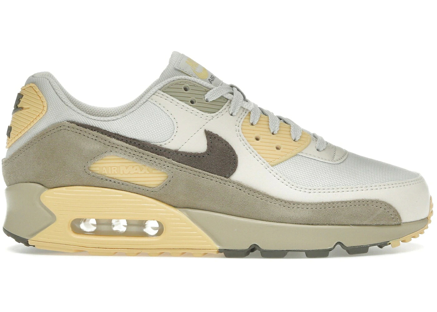 ナイキ マックス カーキ 大気圏マックス スニーカー メンズ NIKE AIR MAX 90 CHAMOIS / LIGHT BONE CHAMOIS DESERT KHAKI