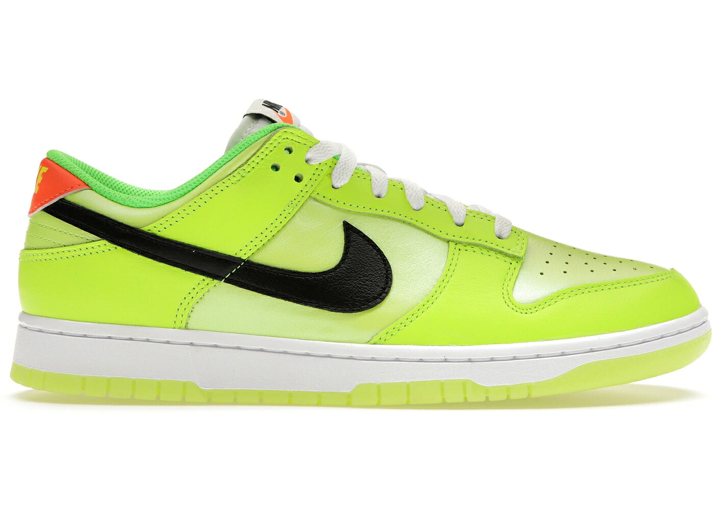 ナイキ ダンク 黒いこと 黒いこと 橙 オレンジ色 緑 緑であること ダンクロー スニーカー メンズ NIKE DUNK LOW SE SPLASH VOLT / VOLT BLACK TOTAL ORANGE GREEN