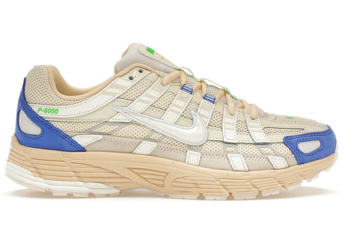 ナイキ 青色 ブルー スニーカー メンズ NIKE P-6000 ATHLETIC DEPARTMENT COCONUT MILK MEDIUM BLUE / COCONUT MILK SAIL MEDIUM BLUE