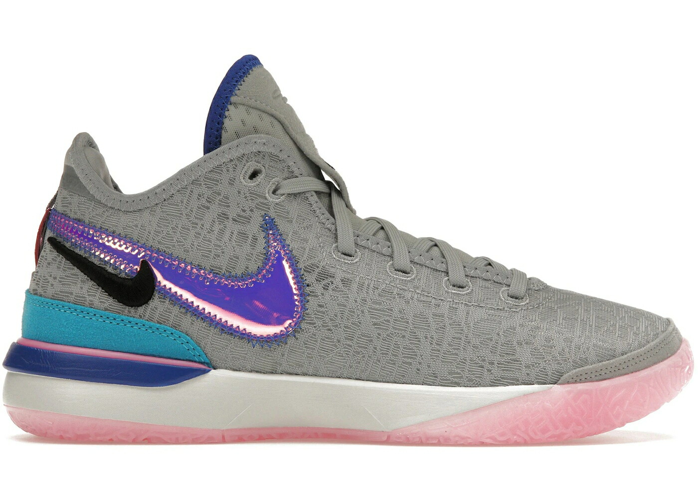ナイキ 望遠レンズ レブロン 薄墨色 薄墨色 サクラ色 スニーカー メンズ NIKE ZOOM LEBRON NXXT GEN WOLF GREY / WOLF GREY PINK SPELL HYPER ROYAL
