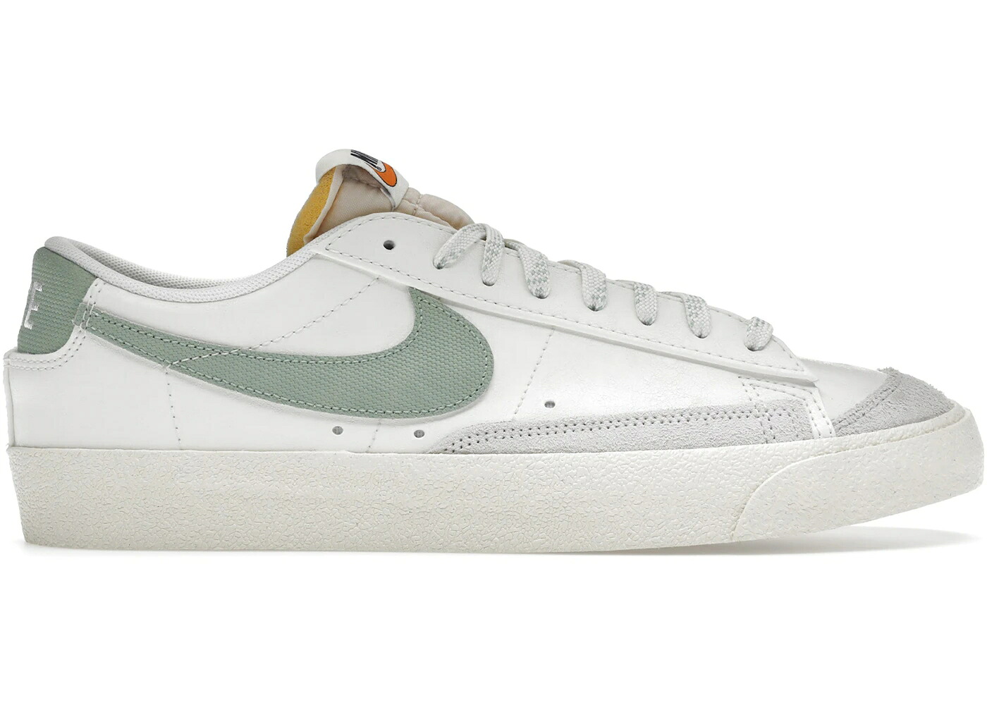 ナイキ ブレイザー 割り増し金 生新しい 緑 緑であること アルファ スニーカー メンズ NIKE BLAZER 77 LOW PREMIUM CERTIFIED FRESH / SAIL ENAMEL GREEN SAIL ALPHA