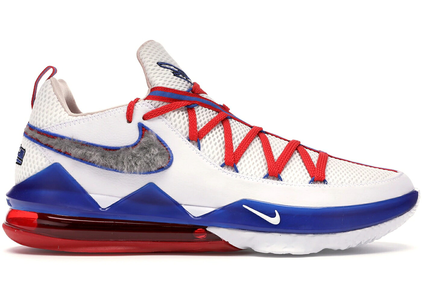 ナイキ レブロン 白いこと 白いこと 赤 赤いこと スニーカー メンズ NIKE LEBRON 17 LOW TUNE SQUAD / WHITE UNIVERSITY RED スニーカー-靴