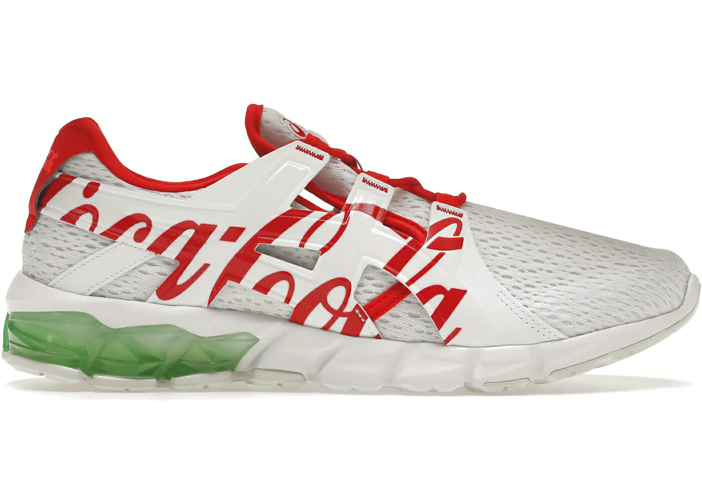 アシックス 白いこと 白いこと 赤 赤いこと スニーカー メンズ ASICS GEL-QUANTUM 90 COCA-COLA WHITE / WHITE COKE RED