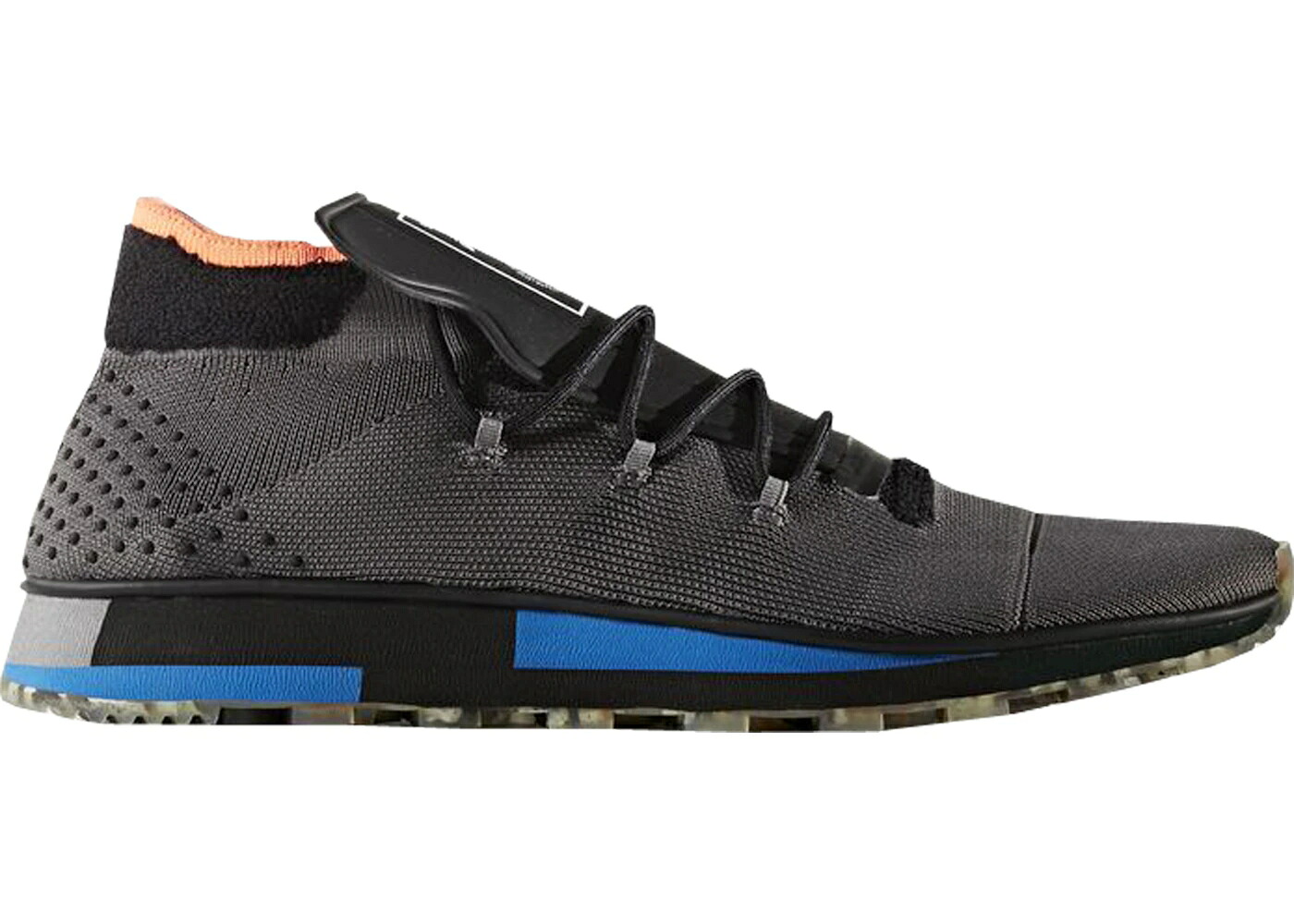 アディダス 幽客 ミッド 中核グループ 黒いこと 黒いこと 橙 オレンジ色 スニーカー メンズ ADIDAS AW RUN MID ALEXANDER WANG ST CRAG / ST CRAG CORE BLACK GLOW ORANGE 靴-スニーカー