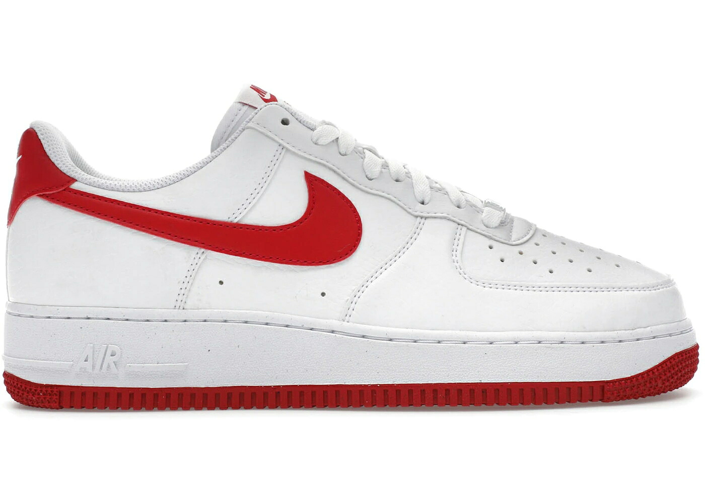 ナイキ 白色 ホワイト 赤 レッド エアフォース '07 WOMEN'S スニーカー レディース NIKE AIR FORCE 1 LOW NEXT NATURE WHITE VOLT GYM RED (WOMEN'S) / WHITE WHITE VOLT GYM RED
