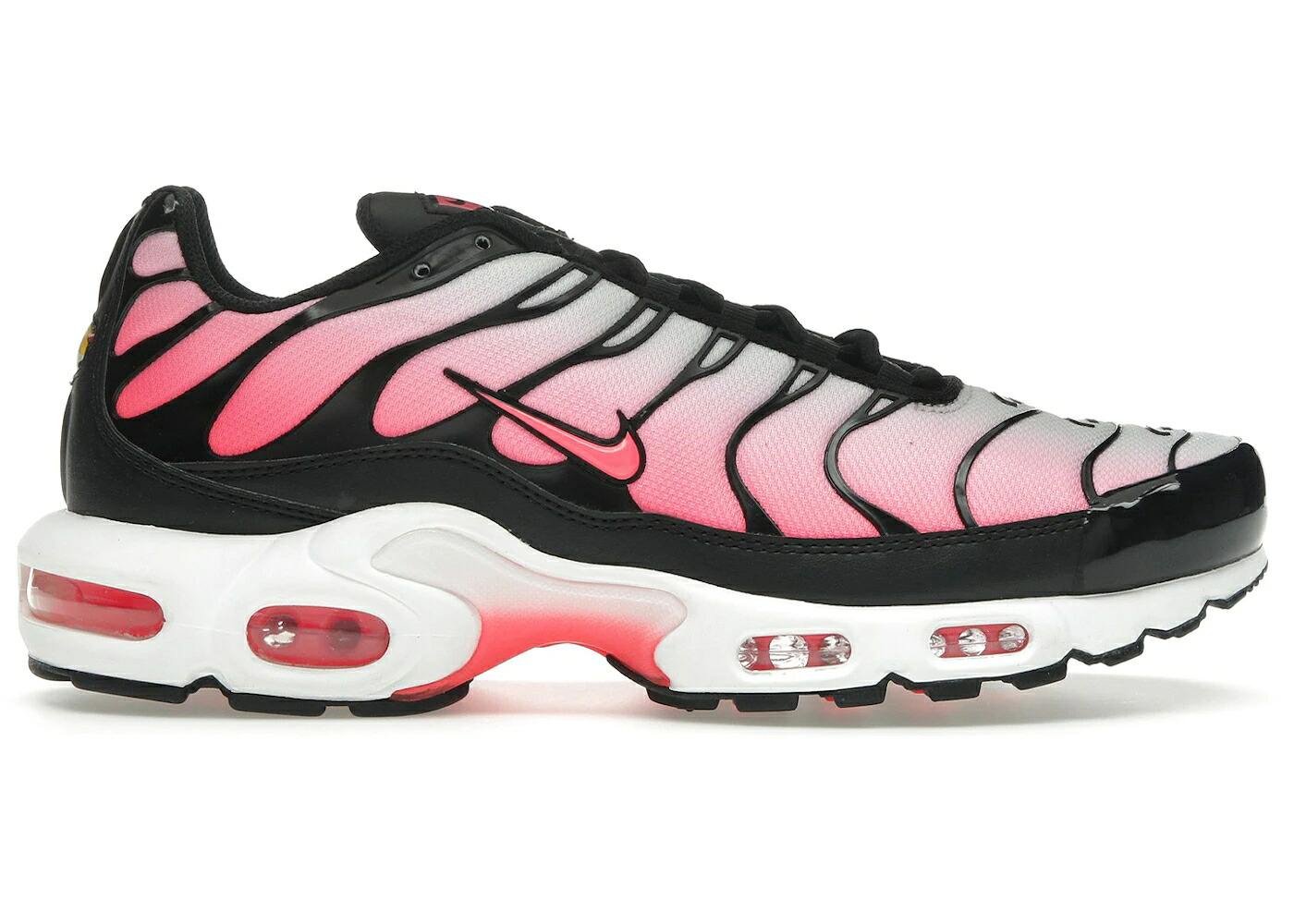ナイキ マックス 黒いこと 黒いこと 白いこと 白いこと エアマックスプラス WOMEN\u0027S スニーカー レディース NIKE AIR MAX PLUS BLACK HOT PUNCH (WOMEN\u0027S) / BLACK WHITE HOT PUNCH スニーカー-レディース靴