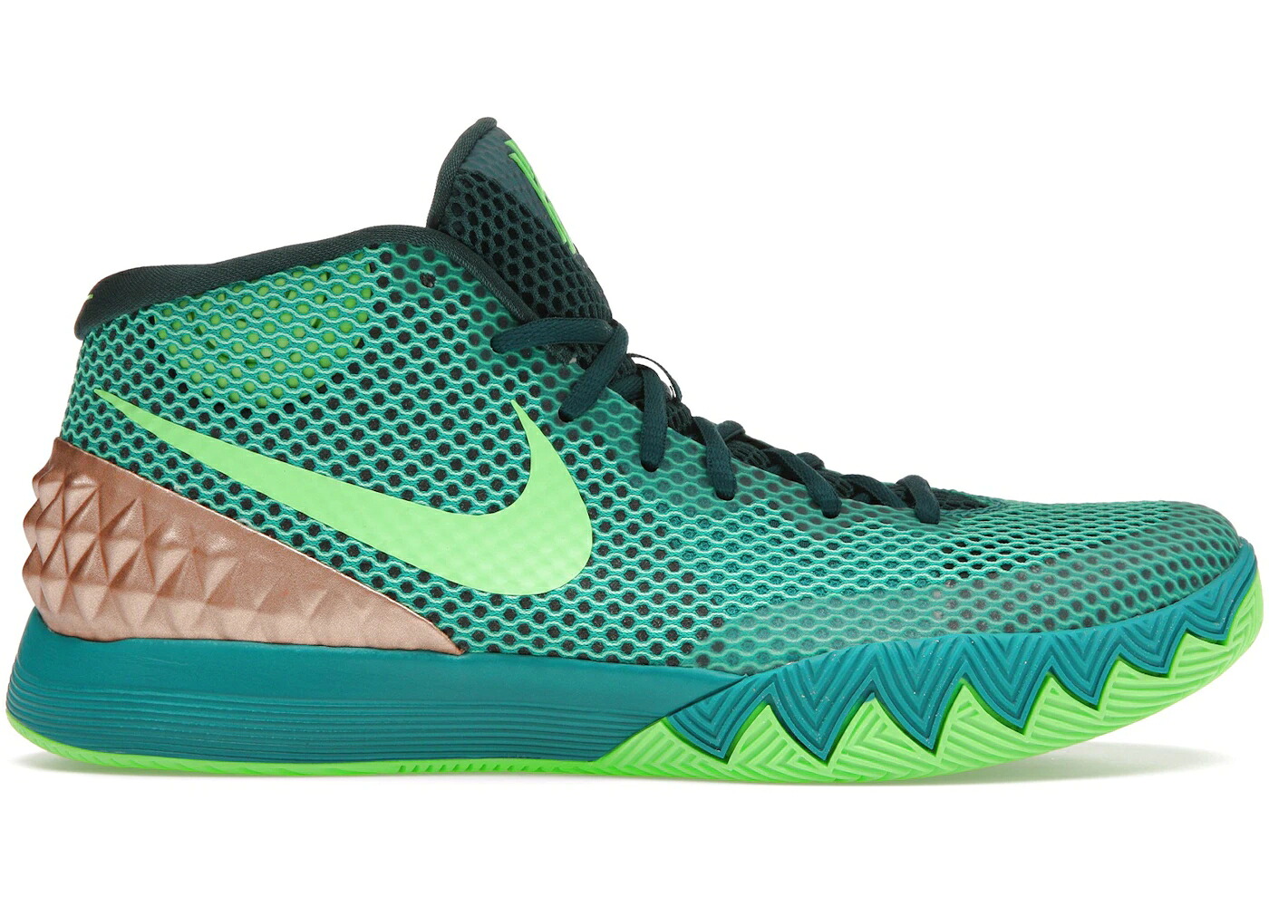 ナイキ カイリー 緑 緑であること ストライク スニーカー メンズ NIKE KYRIE 1 AUSTRALIA / TEAL GREEN STRIKE RADIANT