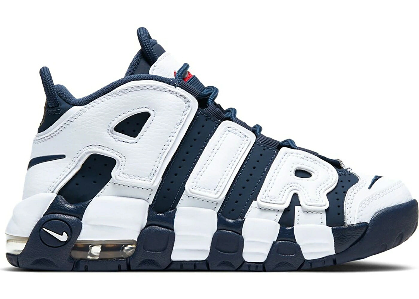 ナイキ アップテンポ オリンピック 白色 ホワイト ゴールド エアモアアップテンポ モアテン ジュニア キッズ NIKE AIR MORE UPTEMPO OLYMPIC (2020) (PS) / WHITE METALLIC GOLD UNIVERSITY ベビー マタニテ