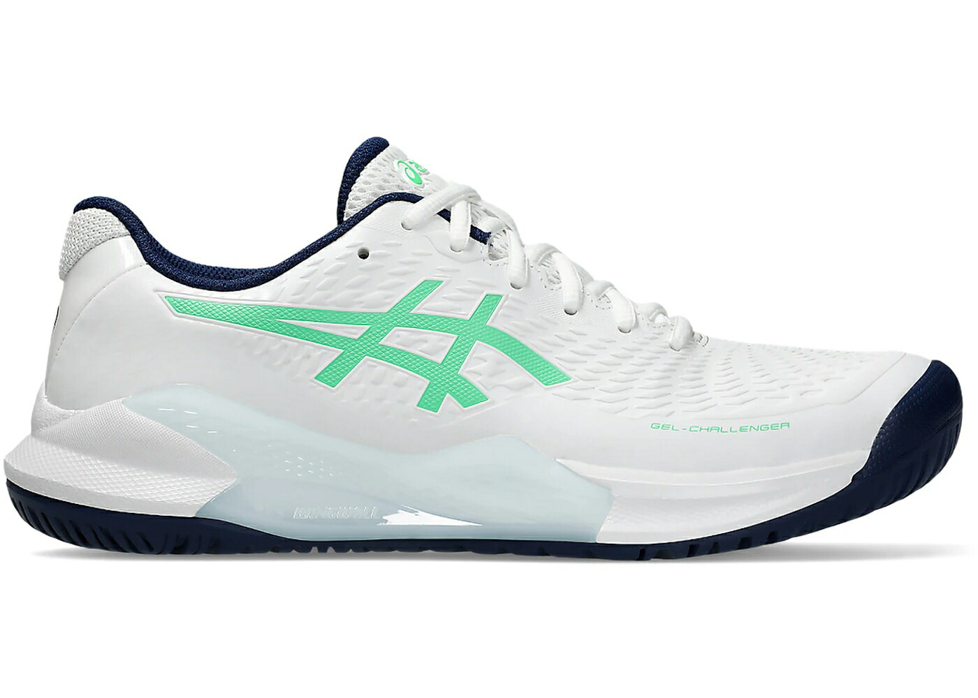 アシックス 白色 ホワイト スニーカー メンズ ASICS GEL-CHALLENGER 14 WHITE NEW LEAF / WHITE NEW LEAF