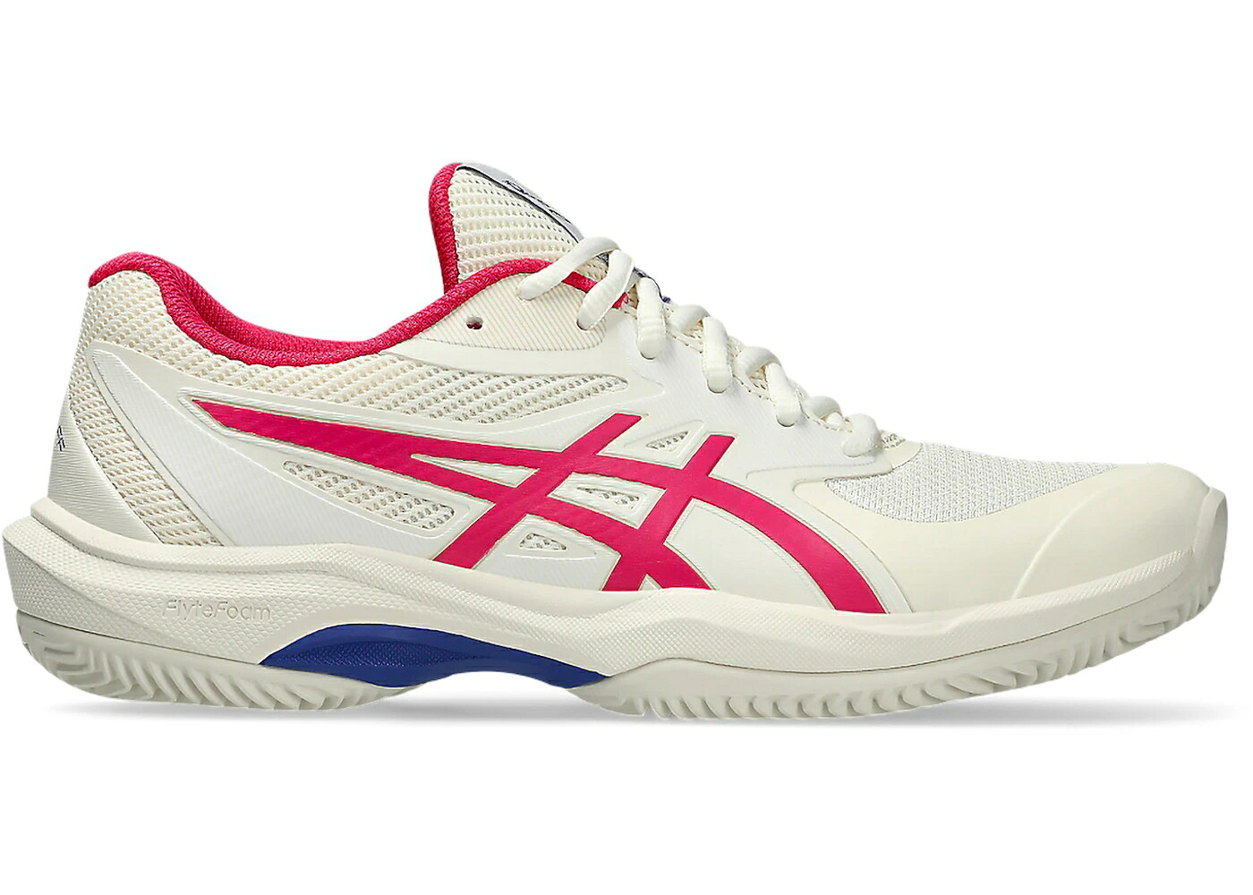 アシックス 取り組み 皮膚軟化剤 サクラ色 WOMEN\u0027S スニーカー レディース ASICS GAME FF CLAY/OC CREAM BRIGHT ROSE (WOMEN\u0027S) / CREAM BRIGHT ROSE