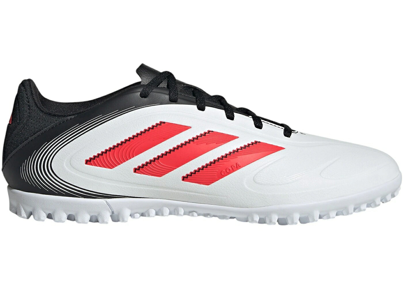アディダス ピュア クラブ ターフ 白色 ホワイト 赤 レッド コア 黒色 ブラック スニーカー メンズ ADIDAS COPA PURE 3 CLUB TURF CLOUD WHITE LUCID RED CORE BLACK / CLOUD WHITE LUCID RED CORE BLACK