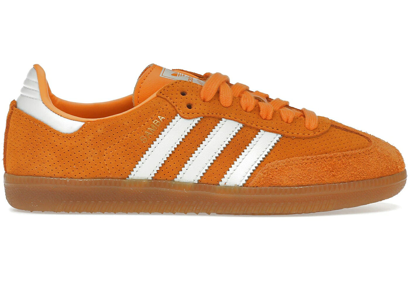 アディダス サンバ 橙 オレンジ ラッシュ コア 白色 ホワイト スニーカー メンズ ADIDAS SAMBA OG ORANGE RUSH GUM / ORANGE RUSH CORE WHITE GUM|スニケス