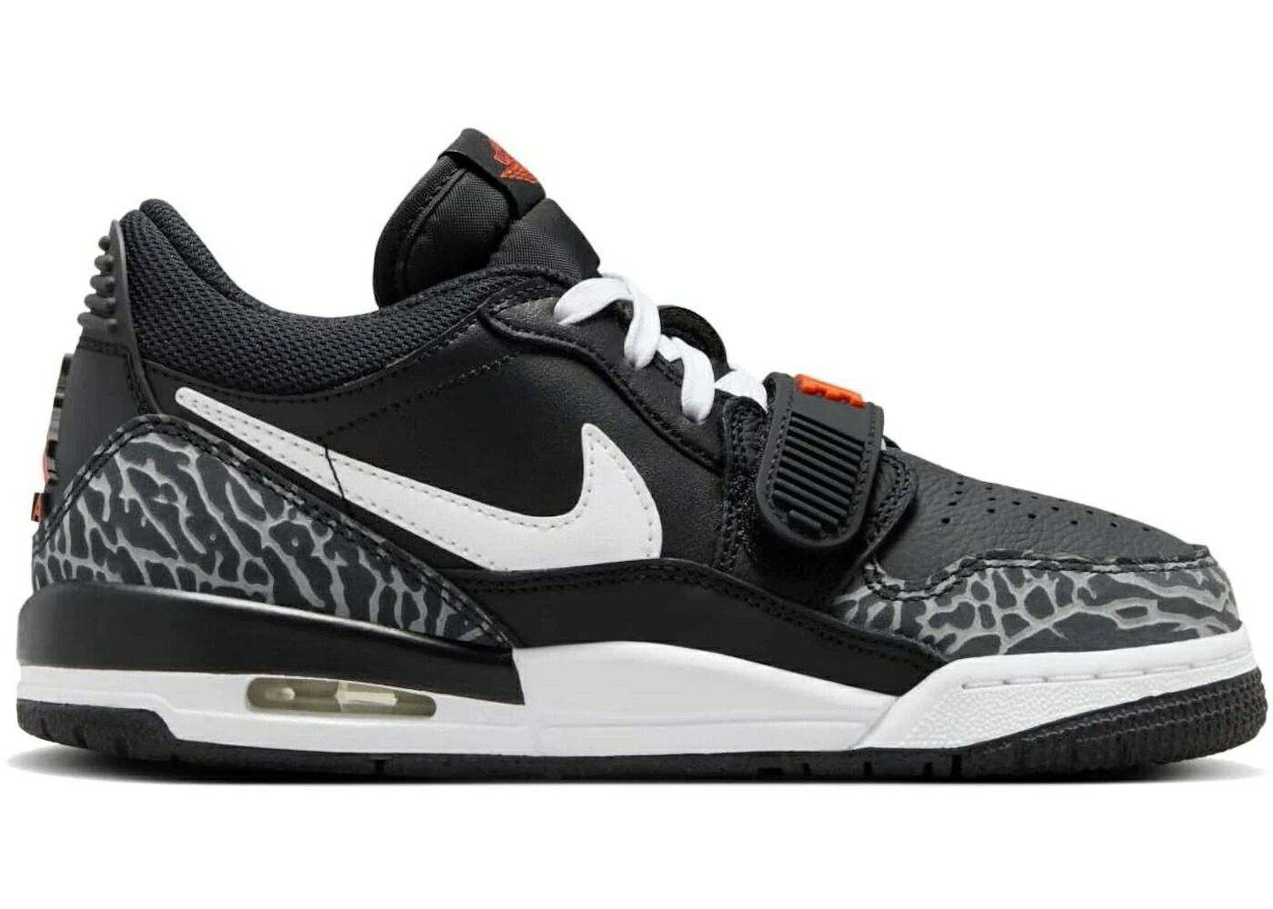 ナイキ ジョーダン レガシー 黒色 ブラック 白色 ホワイト 橙 オレンジ 灰色 グレー ジュニア キッズ JORDAN LEGACY 312 LOW BLACK WHITE SAFETY ORANGE (GS) / BLACK WOLF GREY SAFETY ORANGE ベビー マタニティ