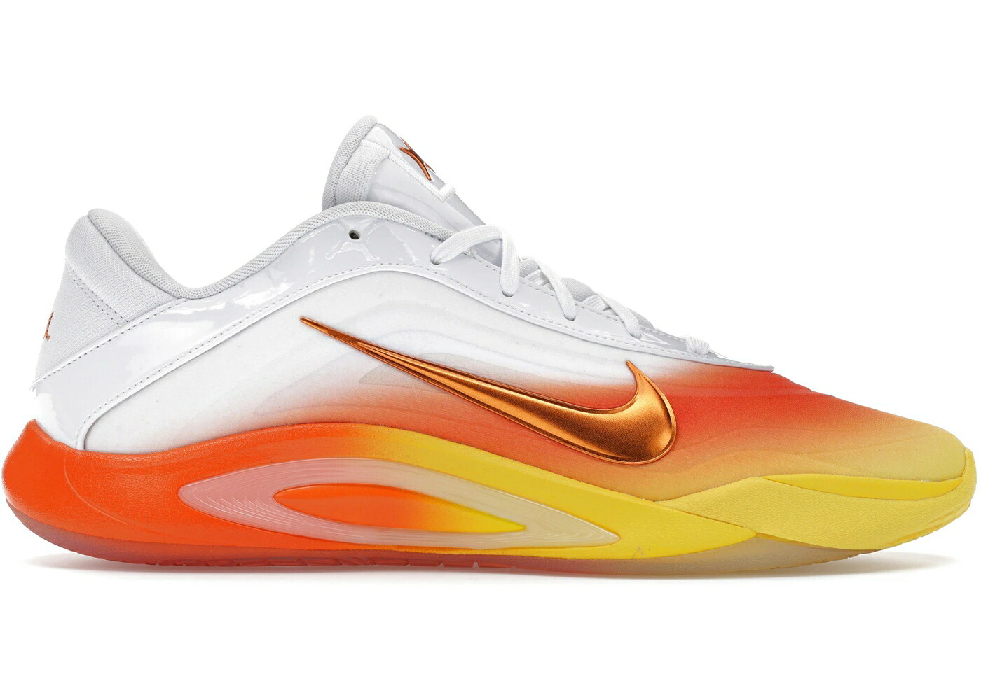ナイキ ウィルソン 白色 ホワイト 橙 オレンジ AJA AONE WOMEN スニーカー レディース NIKE WILSON CANDY CORN QUEEN (WOMEN) / WHITE SAFETY ORANGE CHROME