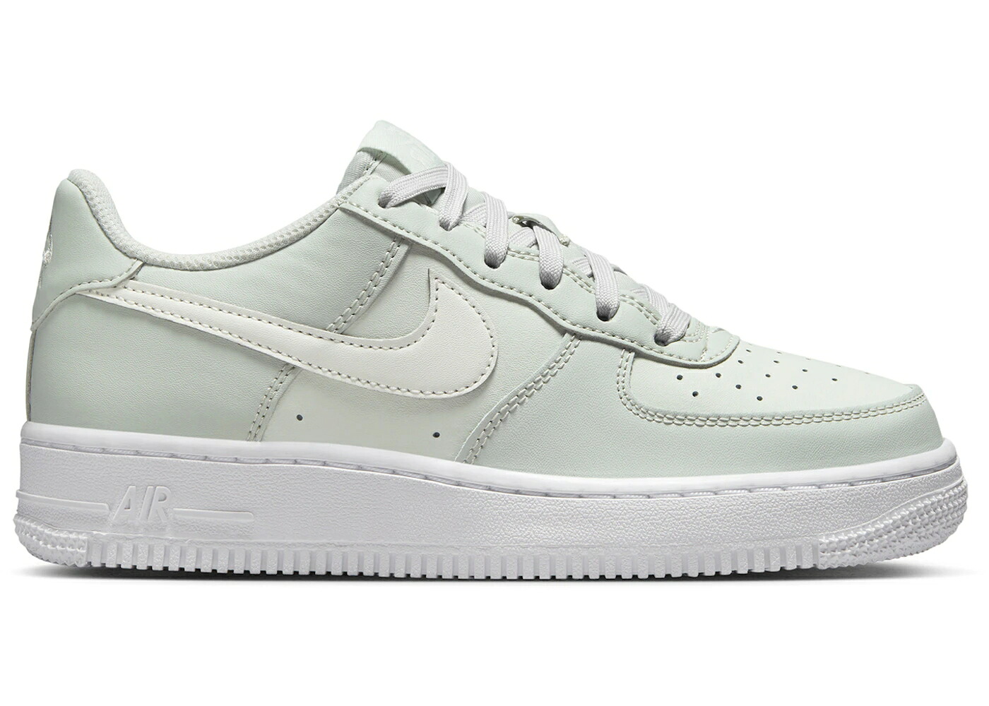 ナイキ 銀色 シルバー オーラ 白色 ホワイト エアフォース ジュニア キッズ NIKE AIR FORCE 1 LOW LIGHT SILVER SPRUCE AURA WHITE SAIL (GS) / LIGHT SILVER SPRUCE AURA WHITE ベビー マタニティ スニーカー