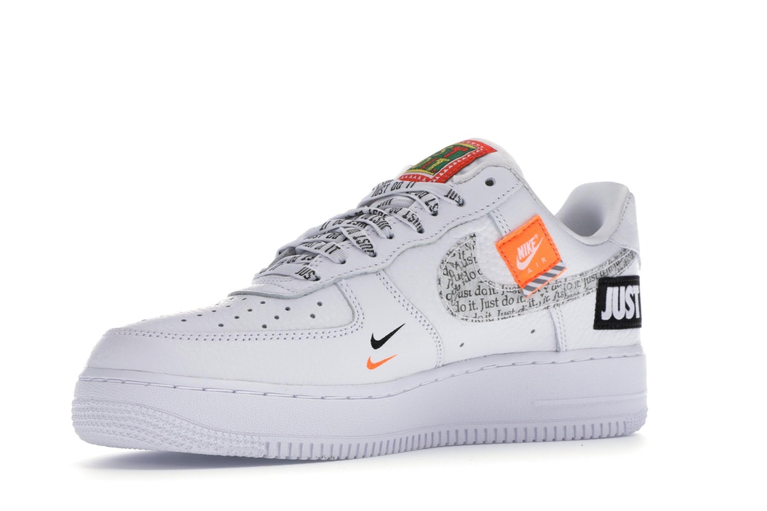 air force 1 just do it pack white