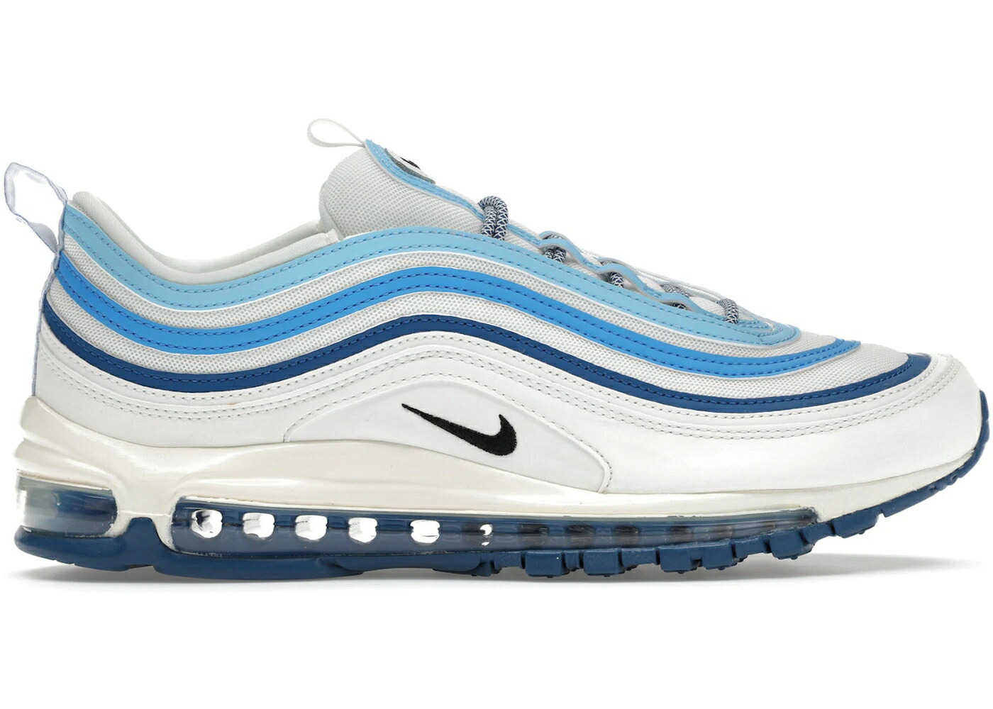 ナイキ マックス 白いこと 白いこと 青み 青色 厚地の外套 大気圏マックス スニーカー メンズ NIKE AIR MAX 97 SUMMIT WHITE LIGHT PHOTO BLUE / SUMMIT WHITE COURT BLUE LIGHT