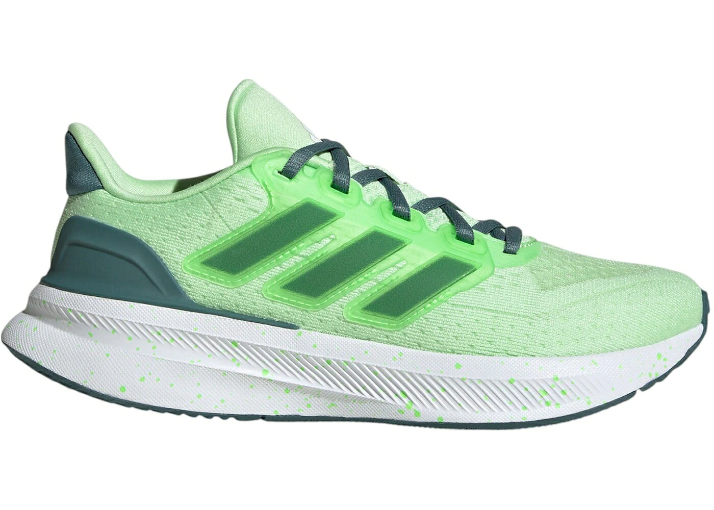 アディダス 緑 グリーン ライム バースト ジュニア キッズ ADIDAS ULTRARUN 5 SEMI GREEN SPARK PRELOVED TEAL LIME BURST (GS) / SEMI GREEN SPARK PRELOVED TEAL ベビー マタニティ スニーカー｜スニケス