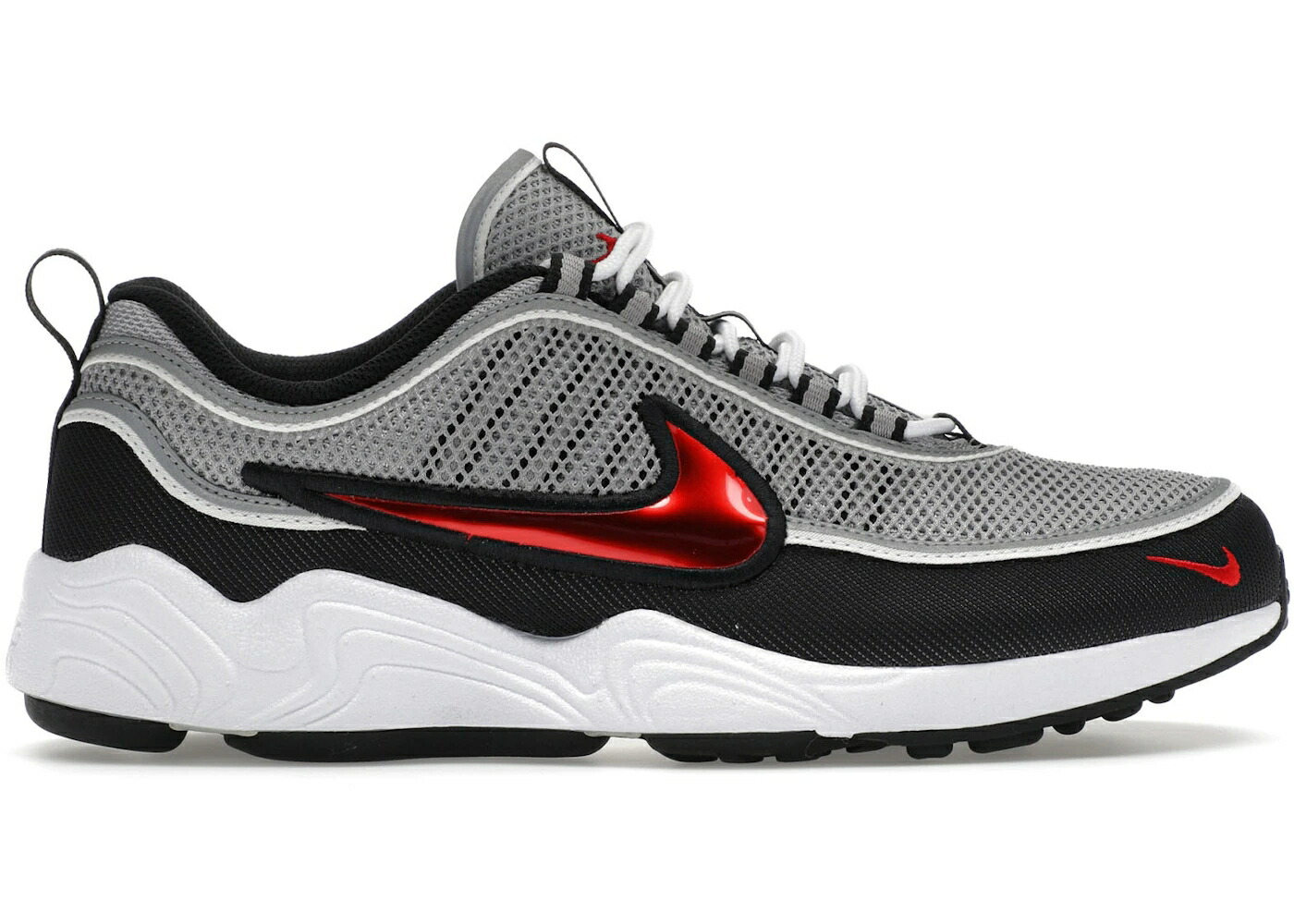 ナイキ ズーム 赤 レッド 銀色 シルバー 黒色 ブラック スニーカー メンズ NIKE AIR ZOOM SPIRIDON OG SPORT RED (2024) / METALLIC SILVER SPORT RED BLACK