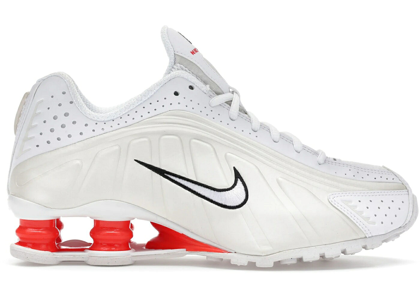 ナイキ ショックス 白いこと 白いこと 赤 赤いこと WOMEN\u0027S スニーカー レディース NIKE SHOX R4 WHITE PHANTOM PICANTE RED (WOMEN\u0027S) / WHITE PHANTOM PICANTE RED WHITE