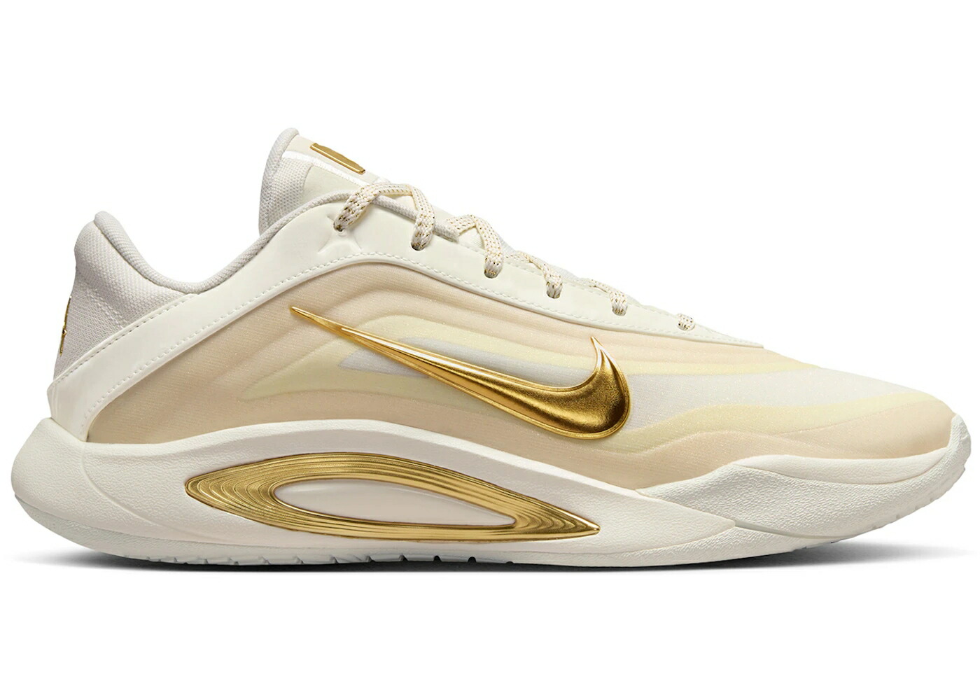 ナイキ ウィルソン ゴールド A\u0027JA A\u0027ONE WOMEN\u0027S スニーカー レディース NIKE WILSON GOLD DYNASTY (WOMEN\u0027S) / SAIL METALLIC GOLD SAIL