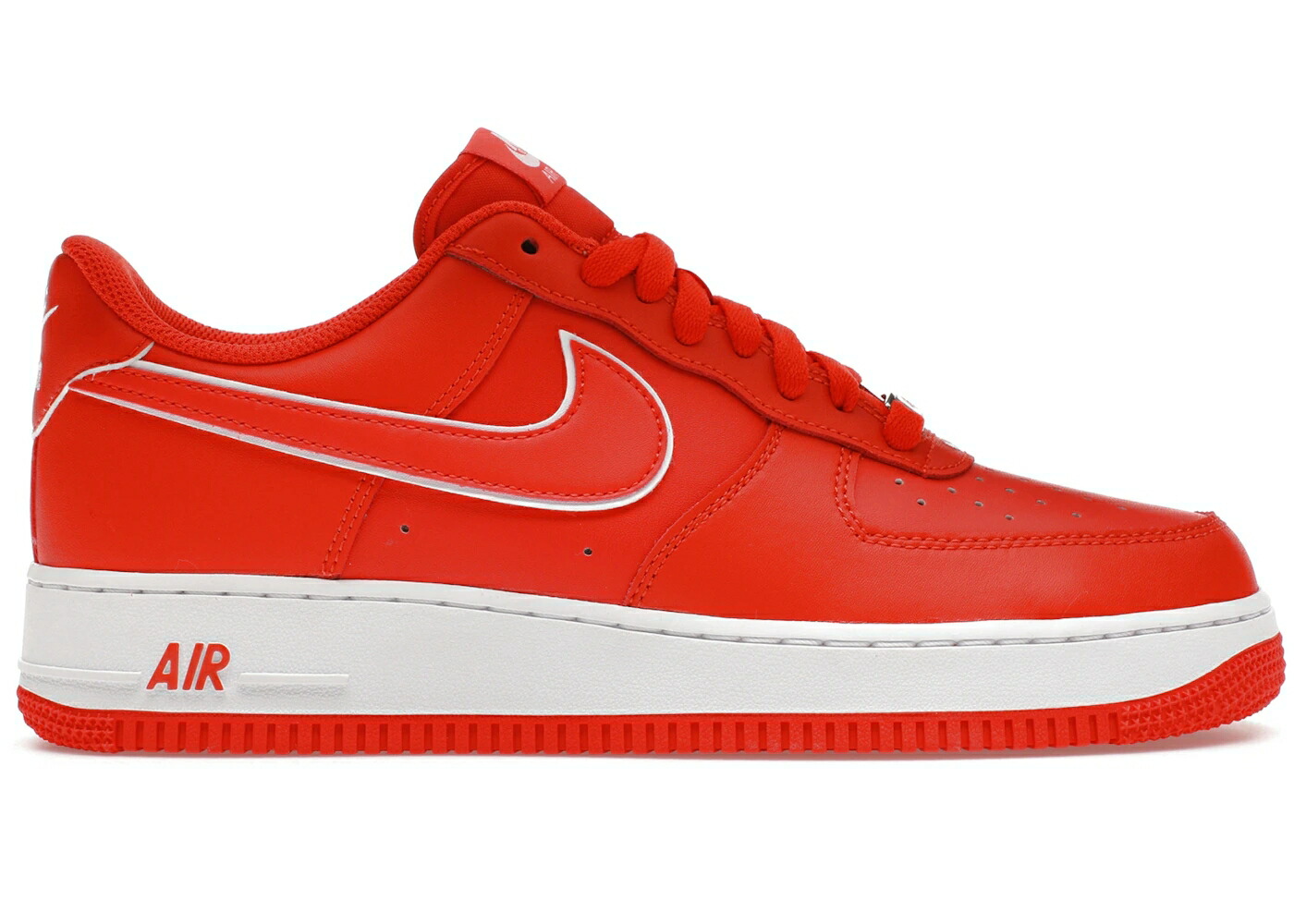 ナイキ 赤 赤いこと 白いこと 白いこと 空軍 スニーカー メンズ NIKE AIR FORCE 1 LOW 07 PICANTE RED WHITE / PICANTE RED PICANTE RED WHITE