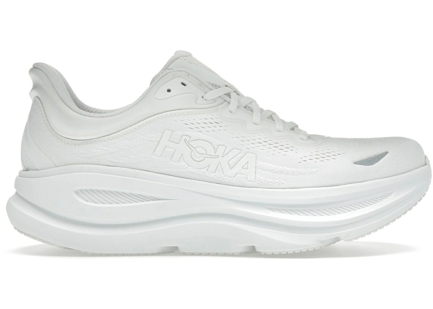 ホカオネオネ 白いこと 白いこと スニーカー メンズ HOKA ONE ONE HOKA ONE BONDI 9 WHITE / WHITE WHITE