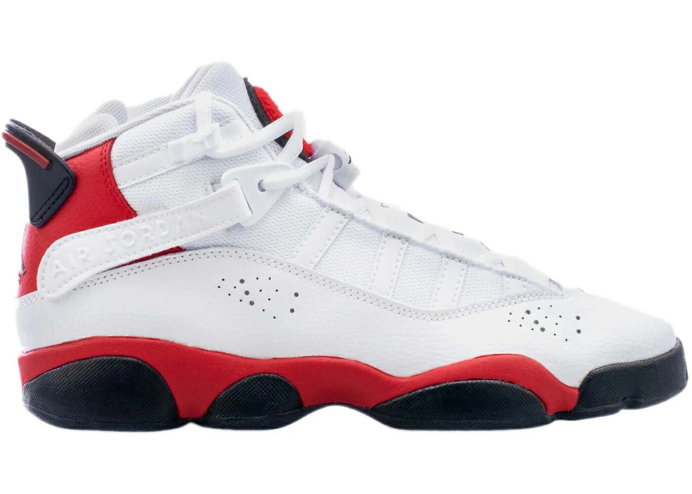 ナイキ ジョーダン リング シカゴ 白色 ホワイト 赤 レッド 黒色 ブラック ジュニア キッズ JORDAN 6 RINGS CHICAGO (GS) / WHITE UNIVERSITY RED BLACK ベビー マタニティ スニーカー