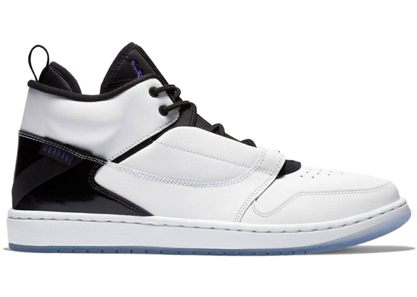 ナイキ ジョーダン 白色 ホワイト コンコルド コンコード 黒色 ブラック スニーカー メンズ JORDAN FADEAWAY WHITE CONCORD / WHITE DARK CONCORD BLACK