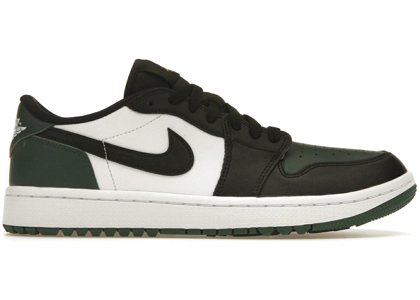 ナイキ ジョーダン ゴルフ 緑 グリーン 黒色 ブラック 白色 ホワイト スニーカー メンズ JORDAN 1 RETRO LOW GOLF NOBLE GREEN / BLACK NOBLE GREEN WHITE POLLEN