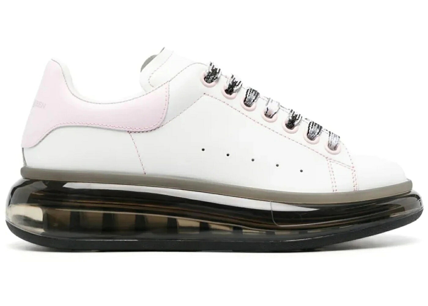 アレキサンダーマックイーン 白いこと 白いこと サクラ色 スニーカー メンズ ALEXANDER MCQUEEN ALEXANDER MCQUEEN OVERSIZED TRANSPARENT WHITE PINK / WHITE PINK