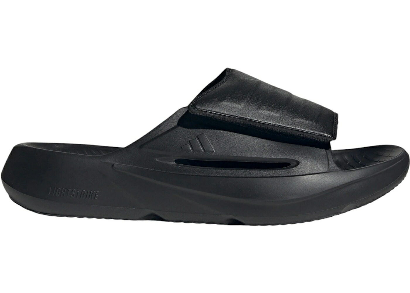 アディダス コア 黒色 ブラック スニーカー メンズ ADIDAS LIGHTBLAZE SLIDES CORE BLACK / CORE BLACK CORE BLACK CORE BLACK