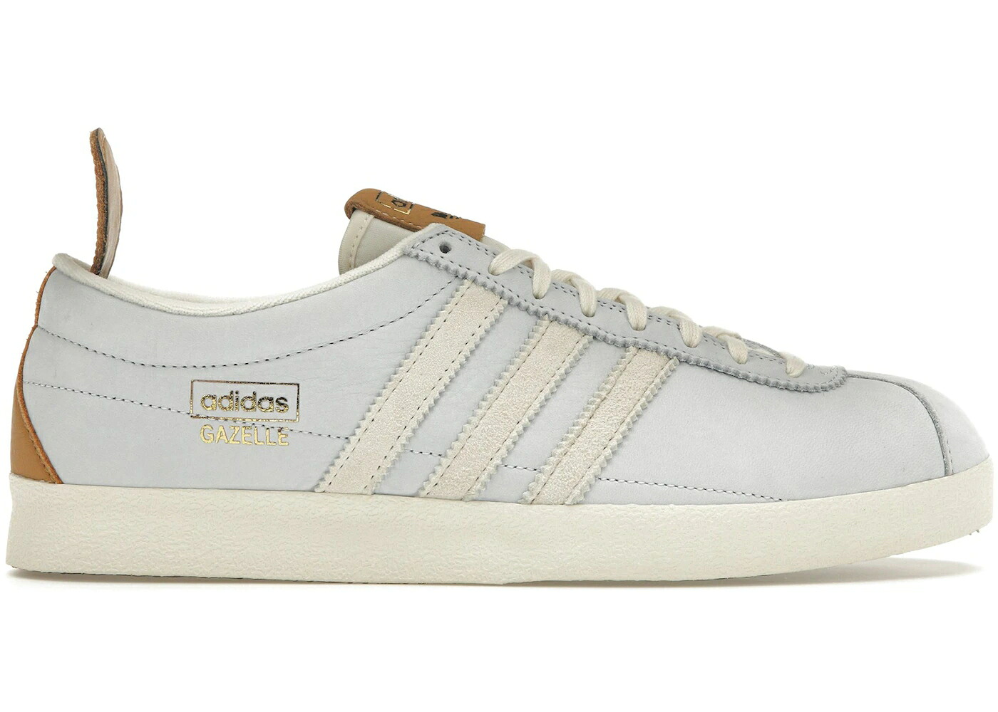 アディダス ガゼル ビンテージ ヴィンテージ 青色 ブルー クリーム 白色 ホワイト スニーカー メンズ ADIDAS GAZELLE VINTAGE HALO BLUE MESA / HALO BLUE CREAM WHITE MESA｜スニケス