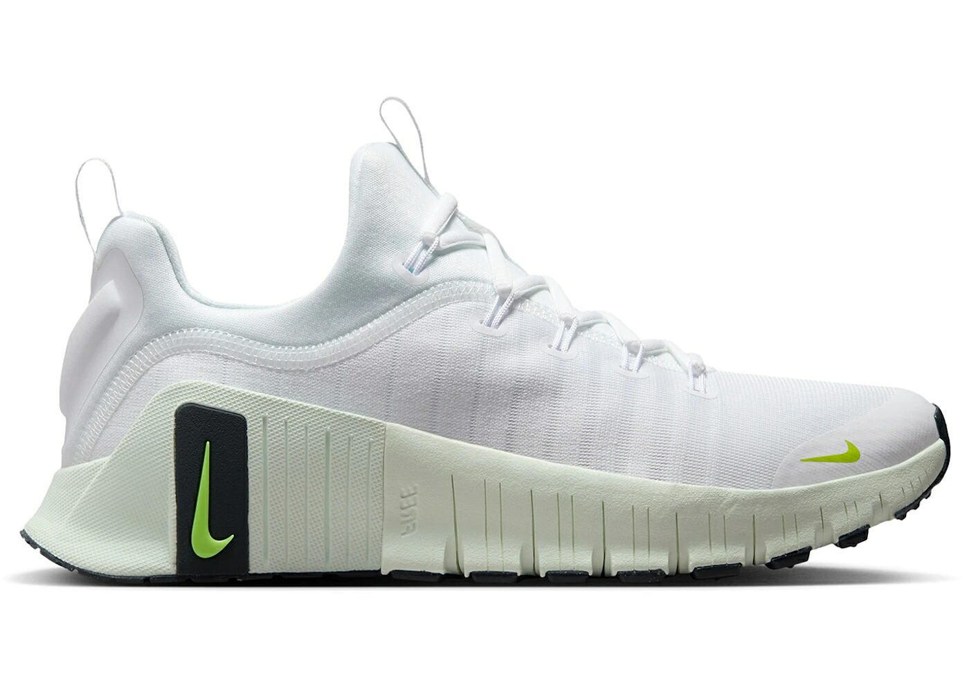 ナイキ 無償性 白いこと 白いこと 緑 緑であること WOMEN\u0027S スニーカー レディース NIKE FREE METCON 6 WHITE BARELY GREEN CYBER (WOMEN\u0027S) / WHITE BARELY GREEN CYBER