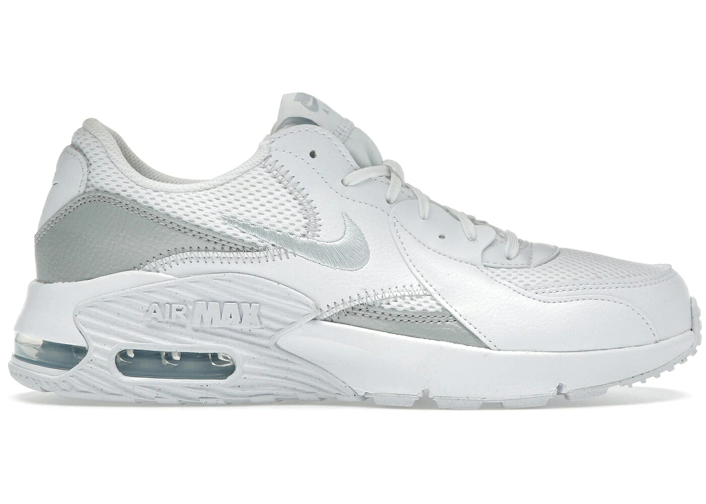 ナイキ マックス 白いこと 白いこと プラチナム エア湖マックス WOMEN\u0027S スニーカー レディース NIKE AIR MAX EXCEE WHITE METALLIC PLATINUM (WOMEN\u0027S) / WHITE WHITE METALLIC PLATINUM