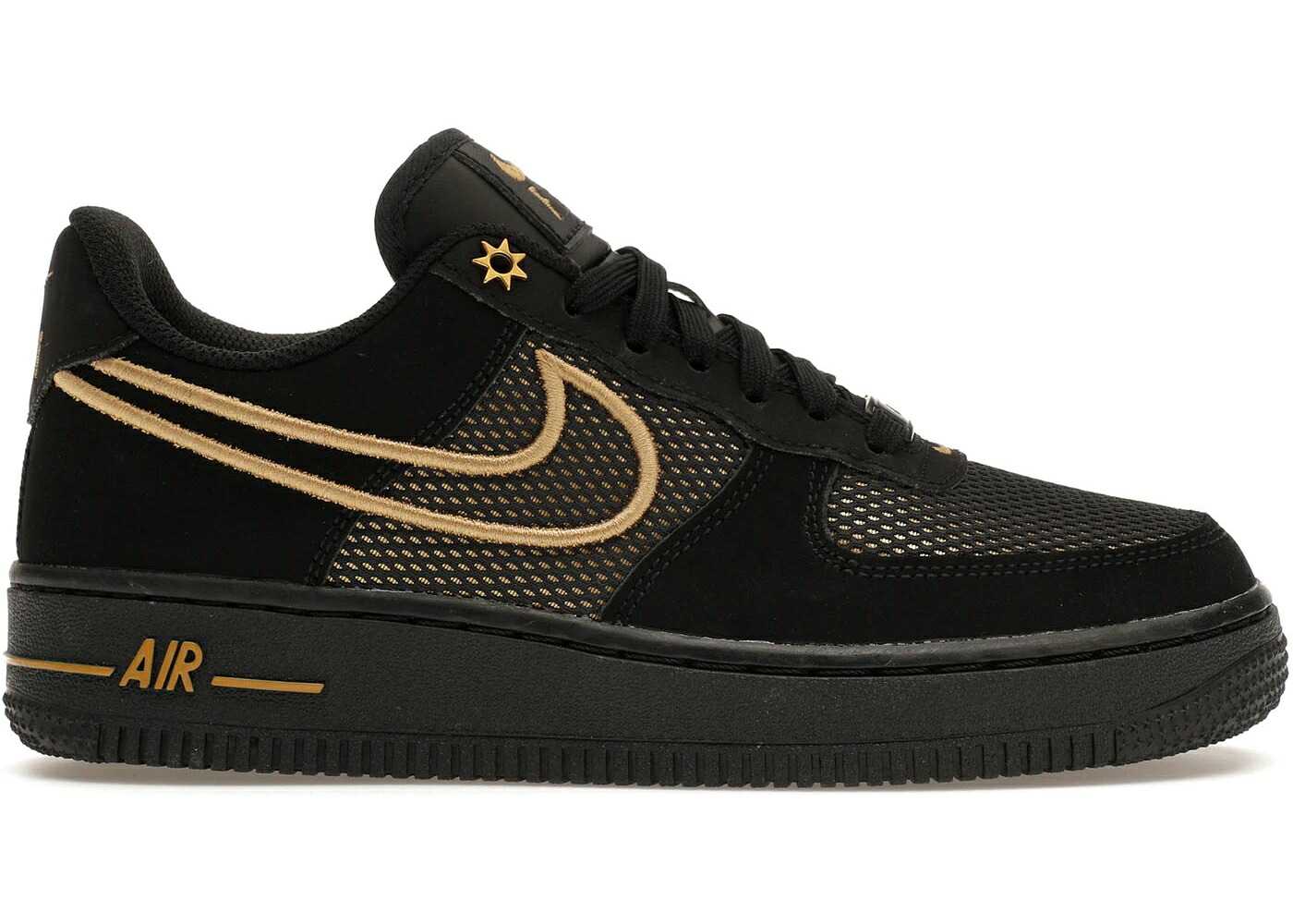 ナイキ 黒いこと 黒いこと ゴールド 空軍 WOMEN\u0027S スニーカー レディース NIKE AIR FORCE 1 LOW LEGENDARY (WOMEN\u0027S) / BLACK METALLIC GOLD
