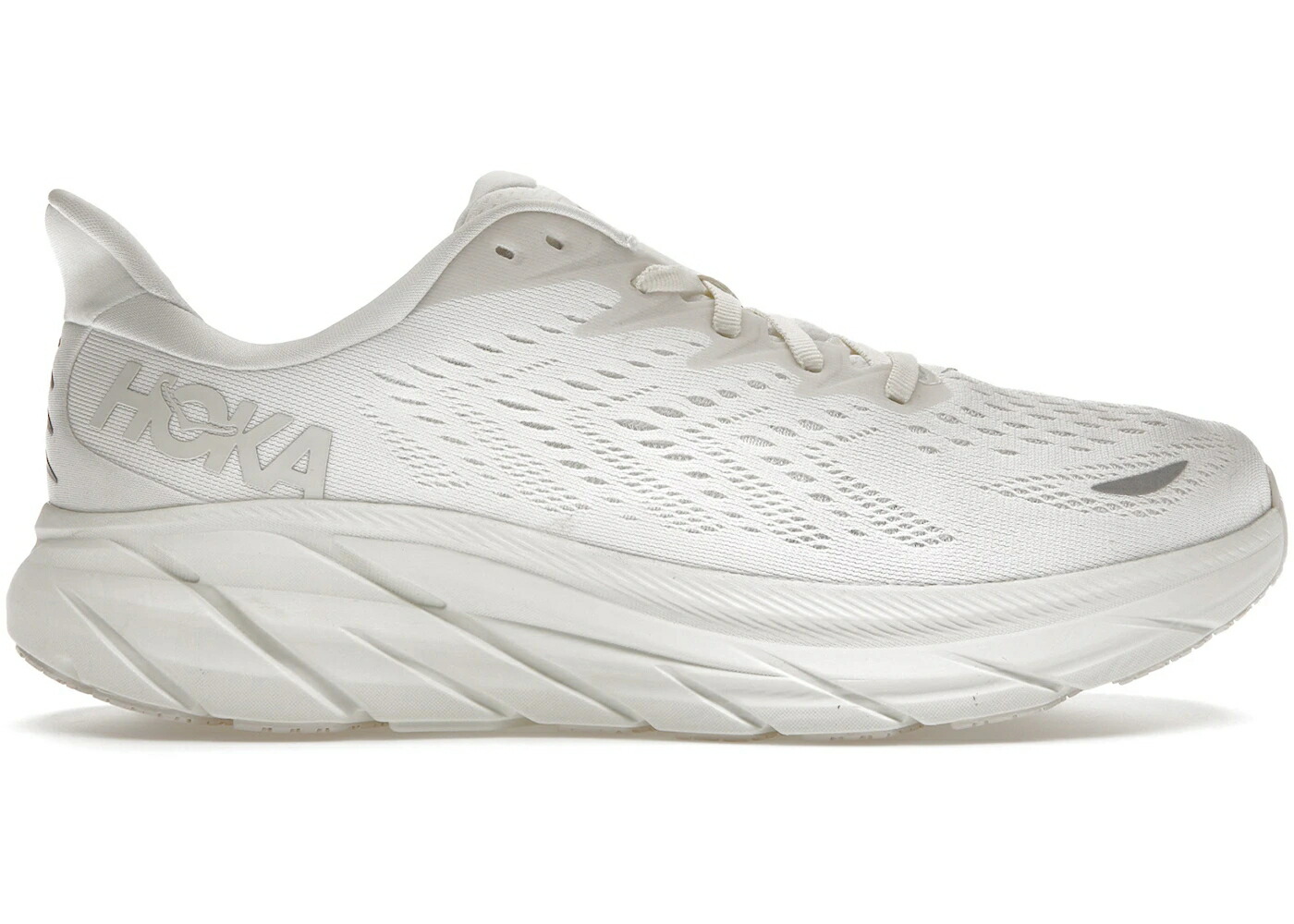 ホカオネオネ 白いこと 白いこと スニーカー メンズ HOKA ONE ONE HOKA ONE CLIFTON 8 WHITE / WHITE WHITE