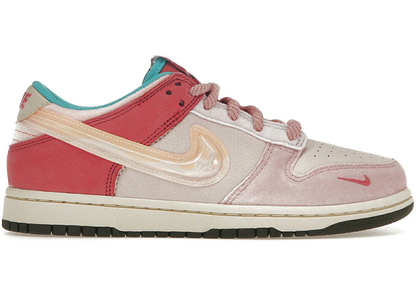 ナイキ ダンク フリー ランチ ピンク ダンクロー ジュニア キッズ NIKE DUNK LOW SOCIAL STATUS FREE LUNCH STRAWBERRY MILK (PS) / LIGHT SOFT PINK COCONUT MILK ベビー マタニティ スニーカー