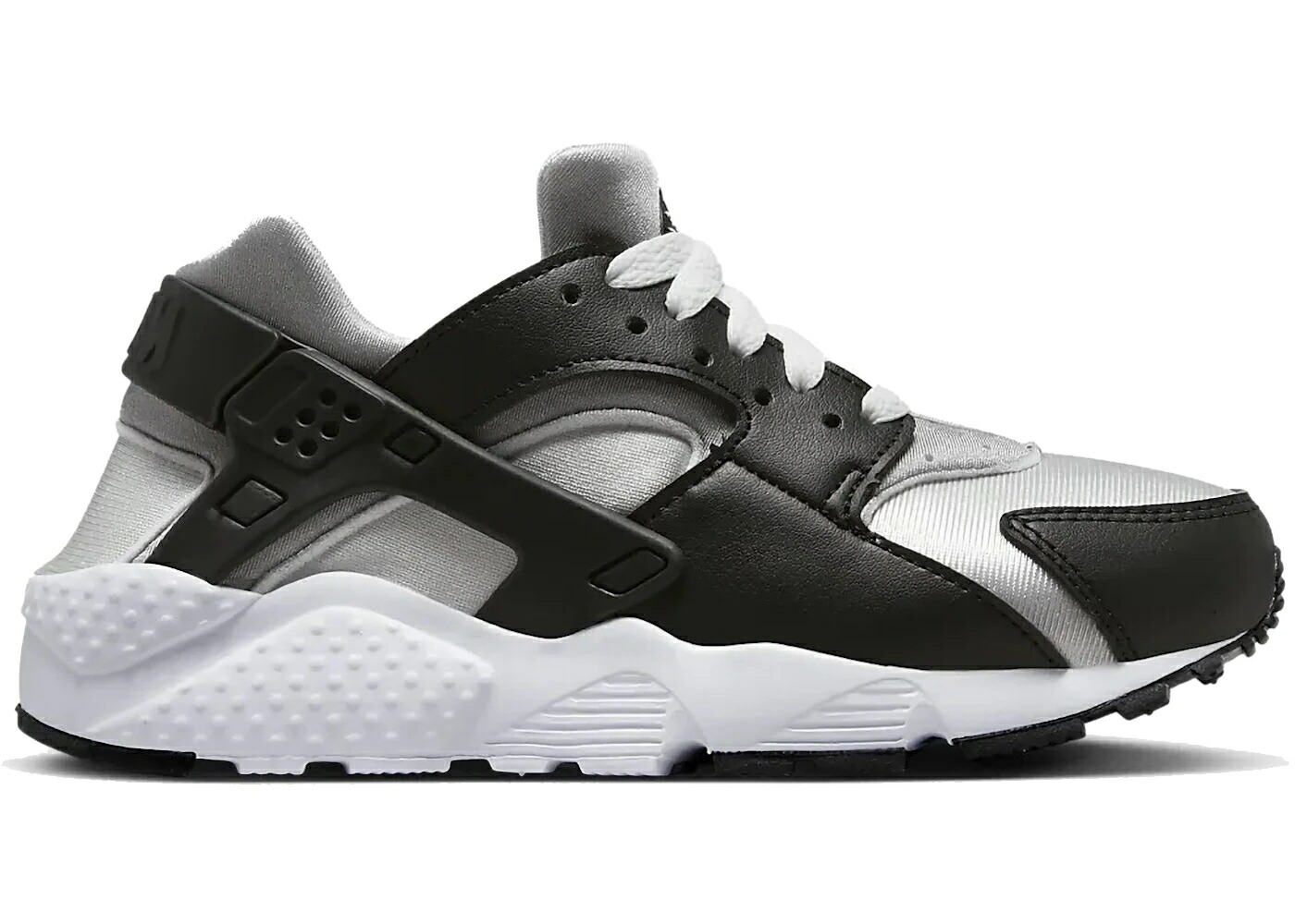 ナイキ ハラチ ラン 黒色 ブラック 灰色 グレー ハラチラン ジュニア キッズ NIKE AIR HUARACHE RUN BLACK NEUTRAL GREY (GS) / BLACK NEUTRAL GREY MEDIUM GREY ベビー マタニティ スニーカー